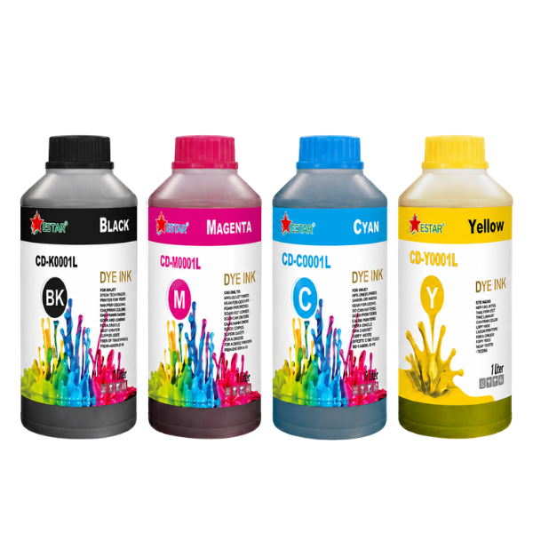 Bộ mực nước Estar cho máy in màu Canon (500ml)